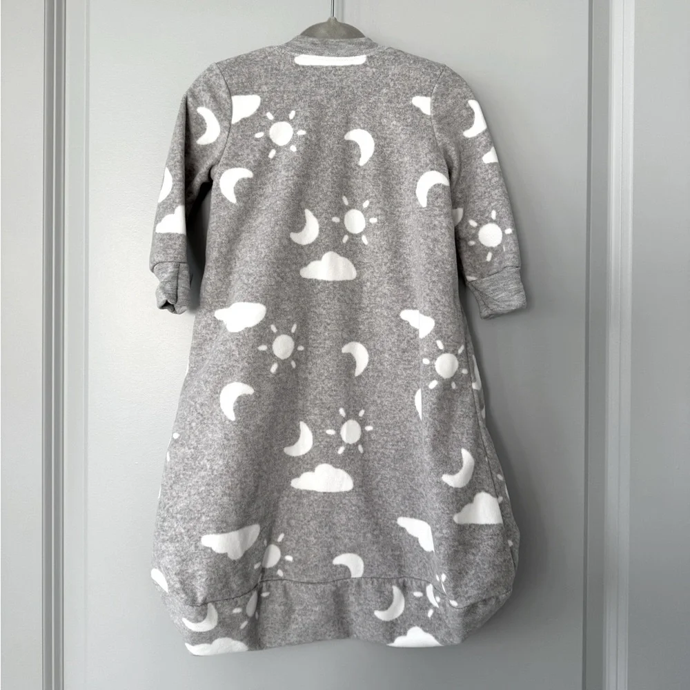 Carter’s Microfleece Cloud and Moon Baby Sleep Sack - Grey